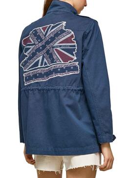 Parka Pepe Jeans Scarlett Azul para Mujer