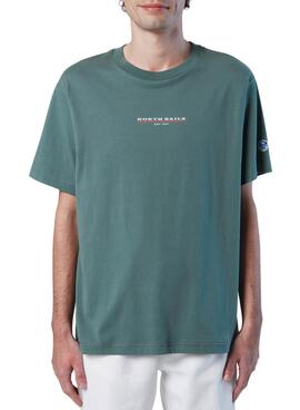 Camiseta North Sails 1957 Verde para Hombre