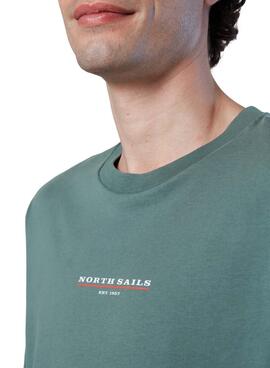 Camiseta North Sails 1957 Verde para Hombre