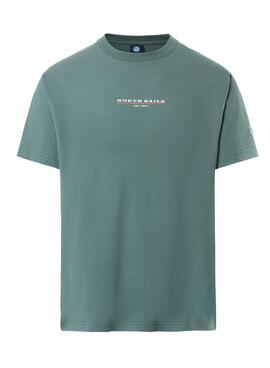 Camiseta North Sails 1957 Verde para Hombre