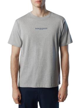 Camiseta North Sails 1957 Gris para Hombre