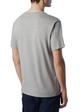 Camiseta North Sails 1957 Gris para Hombre