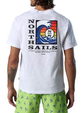 Camiseta North Sails Tomorrow Blanco para Hombre