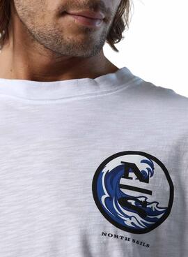 Camiseta North Sails Tomorrow Blanco para Hombre