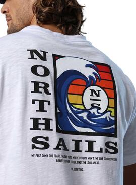 Camiseta North Sails Tomorrow Blanco para Hombre
