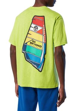 Camiseta North Sails Tomorrow Verde para Hombre