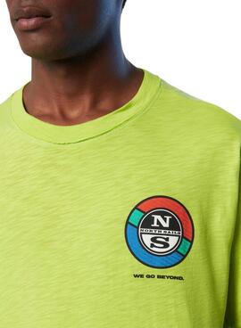 Camiseta North Sails Tomorrow Verde para Hombre