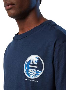 Camiseta North Sails Tomorrow Marino para Hombre