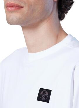 Camiseta North Sails Organic Blanco para Hombre