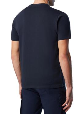 Camiseta North Sails Organic Marino para Hombre