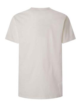 Camiseta Pepe Jeans Richmond Blanco para Hombre