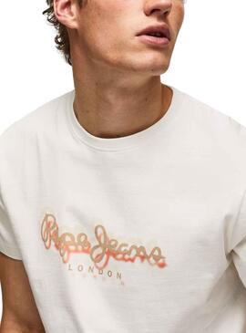 Camiseta Pepe Jeans Richme Blanco para Hombre