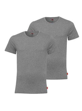 Pack Camisetas Levis Gris