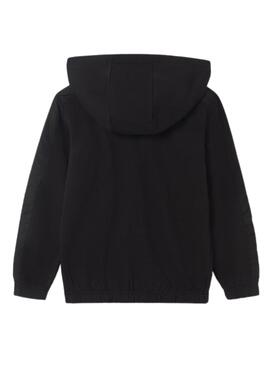 Sudadera Mayoral Contrastes Plana Negro para Niño