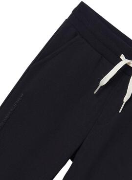 Pantalón Mayoral Felpa Básico Negro para Niño