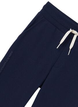 Pantalón Mayoral Felpa Básico Marino para Niño