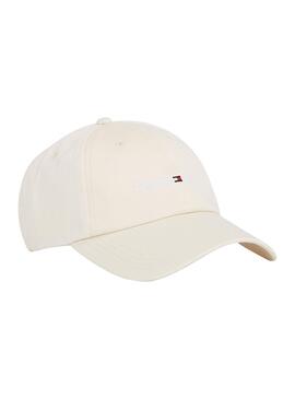 Gorra Tommy Jeans Sport Beige para Mujer