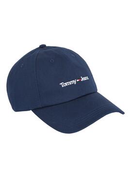 Gorra Tommy Jeans Sport Marino para Hombre