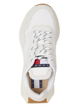 Zapatillas Tommy Jeans New Runner Blanco Mujer