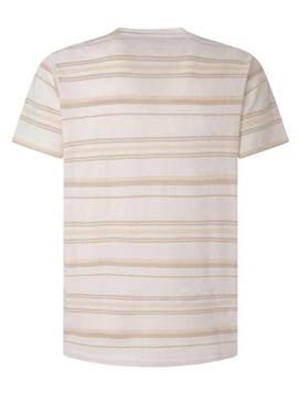 Camiseta Pepe Jeans Rick Beige para Hombre