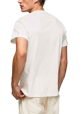 Camiseta Pepe Jeans Ricco Blanco para Hombre