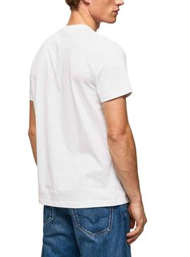 Camiseta Pepe Jeans Raffael Blanco para Hombre