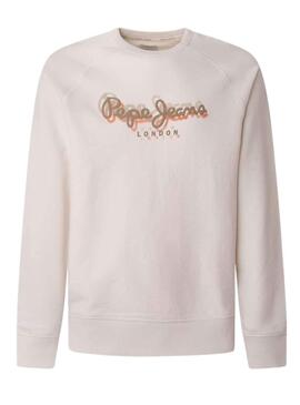 Sudadera Pepe Jeans Agamunt Blanco para Hombre