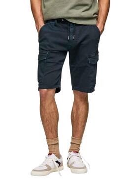 Bermuda Pepe Jeans Jared Marino para Hombre