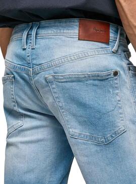 Bermuda Pepe Jeans Hatch Denim Para Hombre