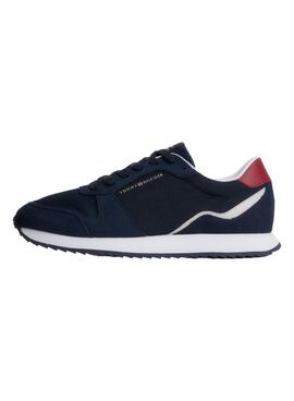 Zapatillas Pepe Jeans Runner Evo Mix Marino Hombre