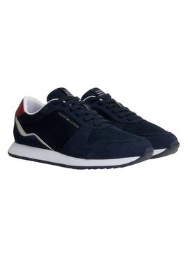 Zapatillas Pepe Jeans Runner Evo Mix Marino Hombre