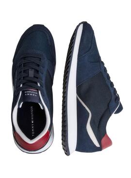 Zapatillas Pepe Jeans Runner Evo Mix Marino Hombre