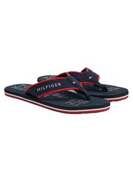 Chanclas Tommy Hilfiger Sporty Beach Marino Hombre