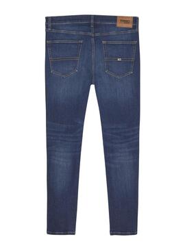 Pantalón Vaquero Tommy Jeans Austin Azul Hombre