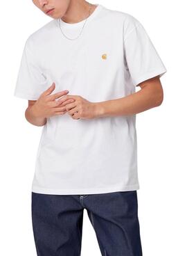 Camiseta Carhartt Chase Blanco para Hombre