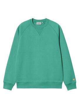 Sudadera Carhartt Chase Verde para Hombre