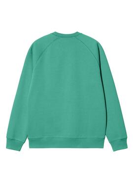 Sudadera Carhartt Chase Verde para Hombre