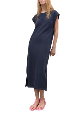 Vestido Ecoalf Essen Azul Marino para Mujer