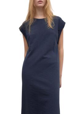 Vestido Ecoalf Essen Azul Marino para Mujer