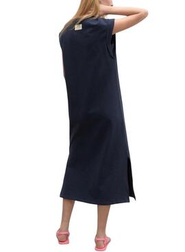 Vestido Ecoalf Essen Azul Marino para Mujer