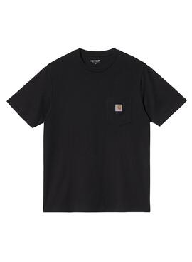 Camiseta Carhartt Pocket Negro para Hombre