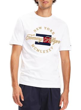 Camiseta Tommy Hilfiger Icon Relax Blanco Hombre