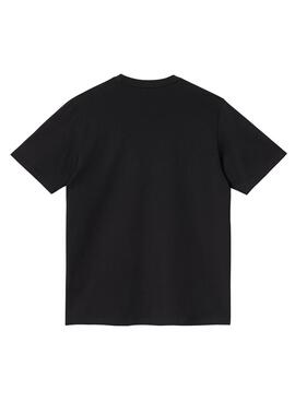 Camiseta Carhartt Pocket Negro para Hombre