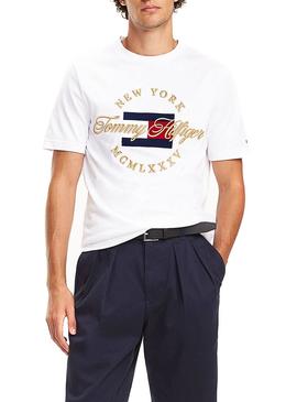 Camiseta Tommy Hilfiger Icon Relax Blanco Hombre
