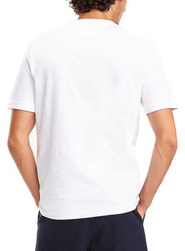 Camiseta Tommy Hilfiger Icon Relax Blanco Hombre