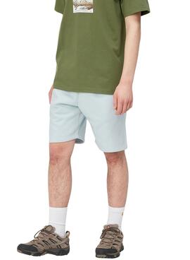 Bermuda Carhartt Chase Sweat Short Azul Hombre