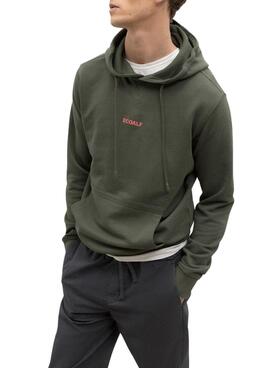 Sudadera Ecoalf Barca Verde para Hombre