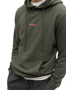 Sudadera Ecoalf Barca Verde para Hombre