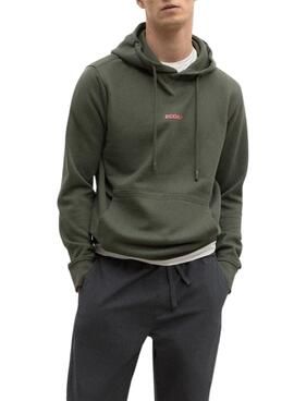 Sudadera Ecoalf Barca Verde para Hombre