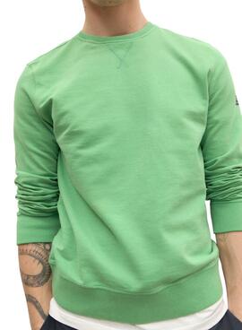 Sudadera Ecoalf Berja Verde para Hombre